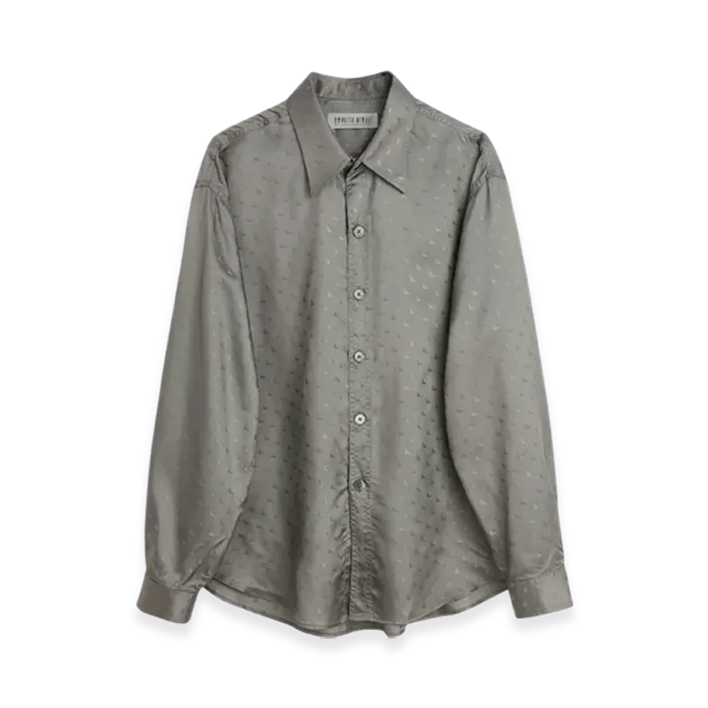 OUR LEGACY Work Shop Garibaldi Shirt "Jacquard Aquila"