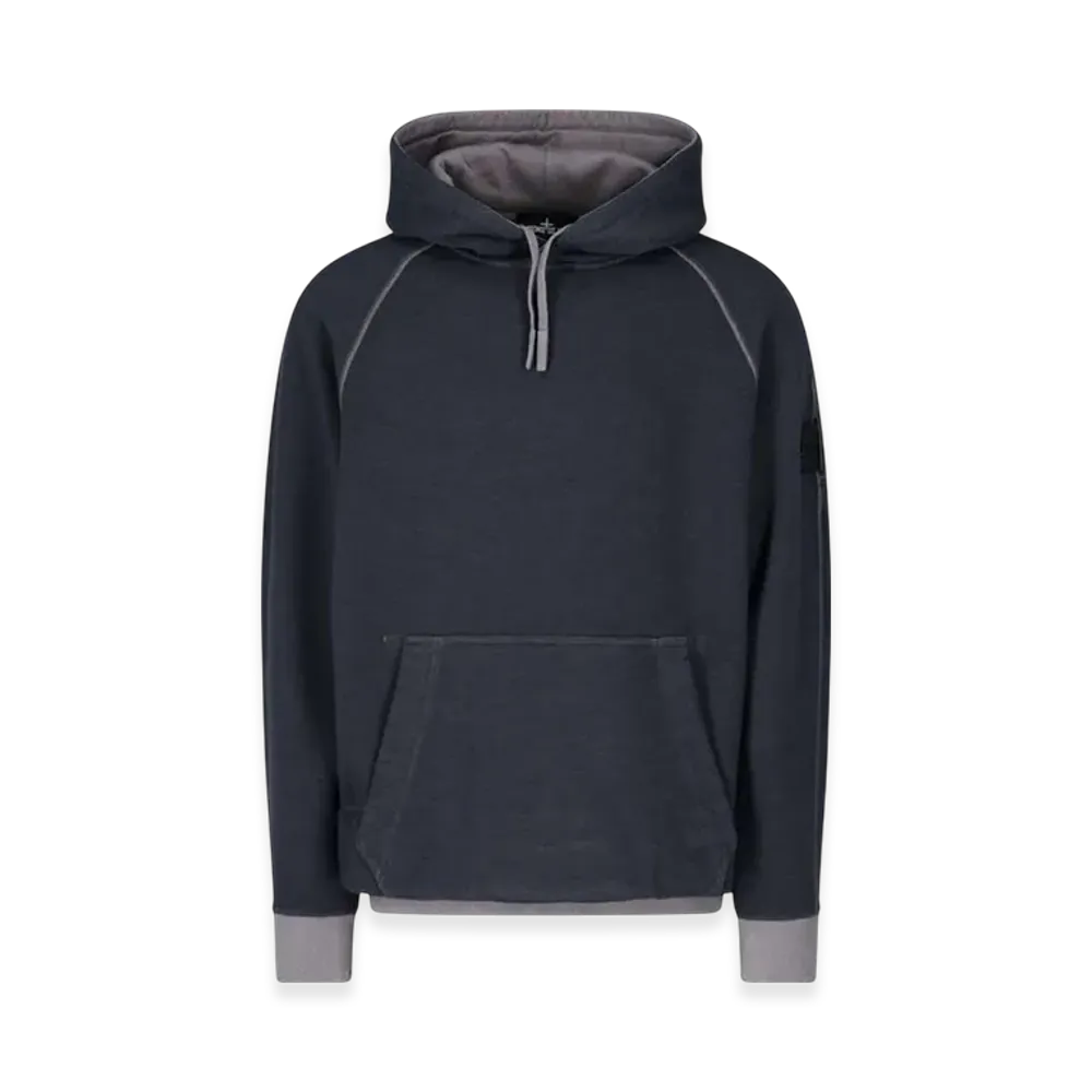 Stone Island Shadow Project 60110 Wool Cotton Fleece Hooded Sweatshirt - 21FW "Charcoal"
