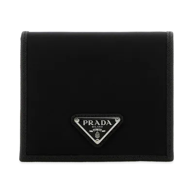 PRADA Nylon Wallet "Black"