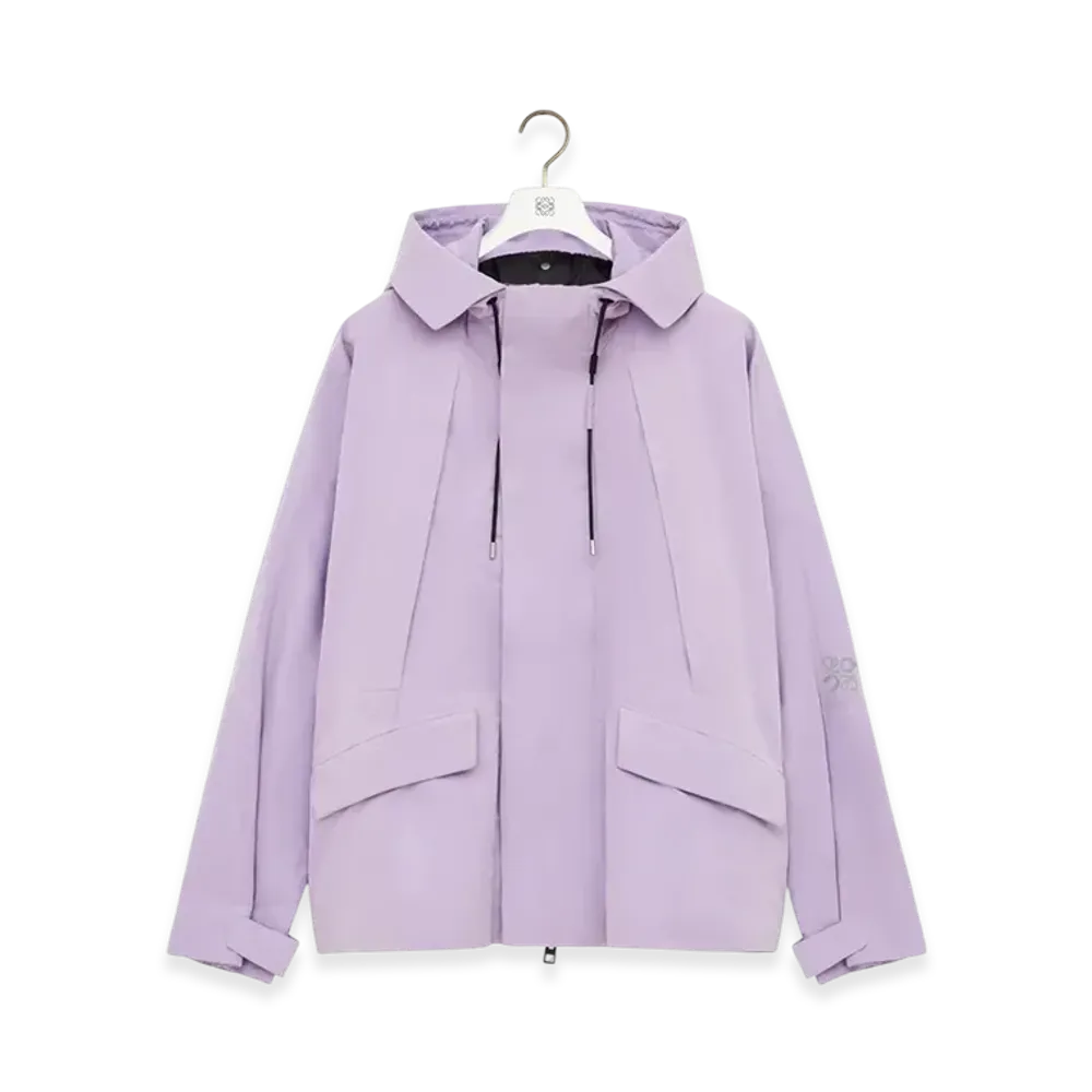 LOEWE x On Short Parka (Technical Cotton) "Lilac"