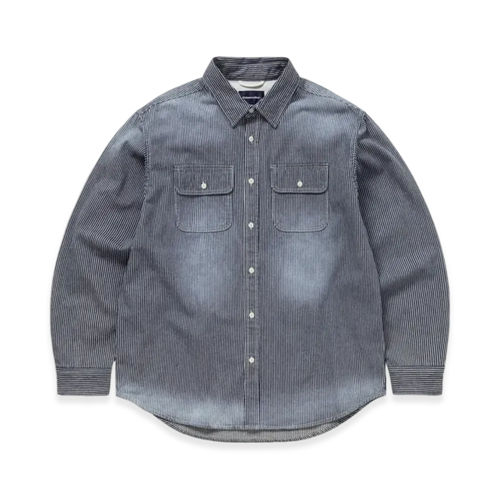 thisisneverthat Hickory Denim Shirt "Indigo"