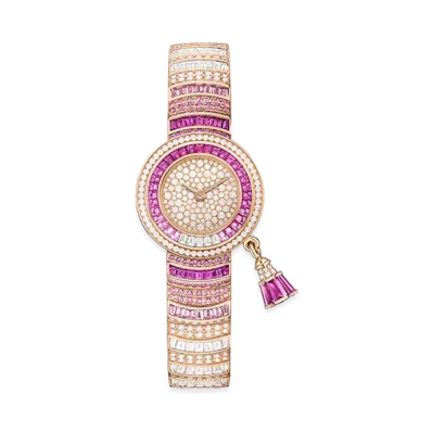 Van Cleef & Arpels Sweet Charms watch "18K Rose gold/Sapphire/Diamond"