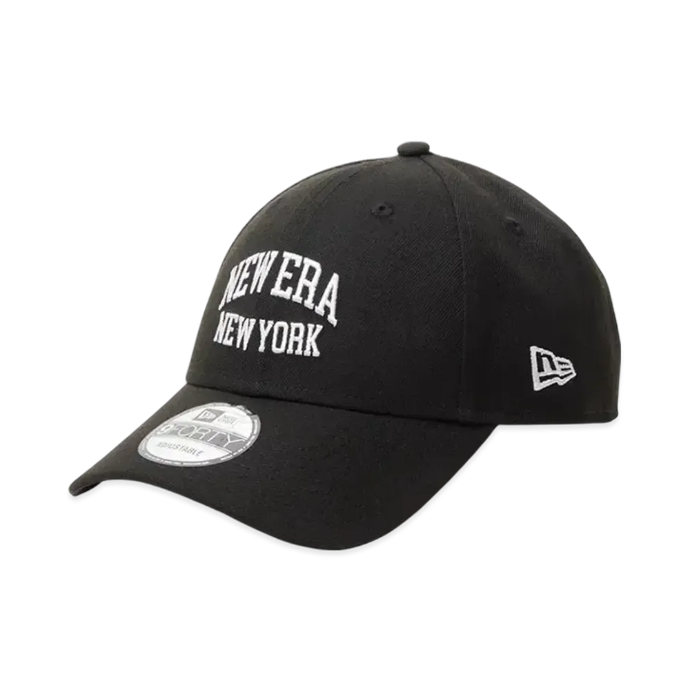NEW ERA 9Forty College Logo "Black"