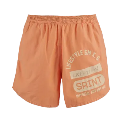 Saint Mxxxxxx 24SS Creation Easy Shorts "Orange" SM-YS8-0000-057