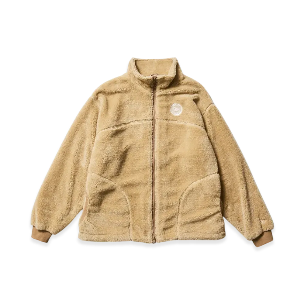 NEW ERA Boa Fleece Jacket "Khaki"