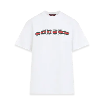 GUCCI Women's 'Gucci Web' T-Shirt "White"