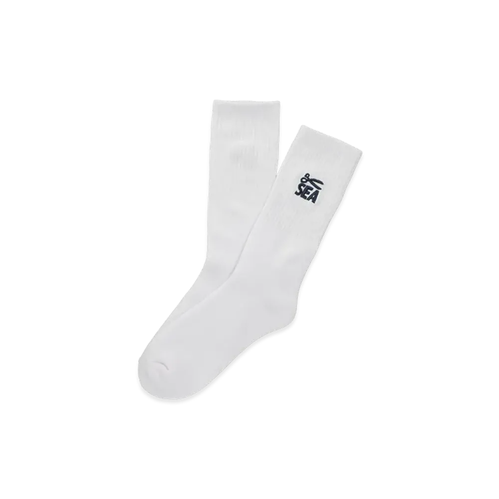 WIND AND SEA x DENHAM Sox "White"