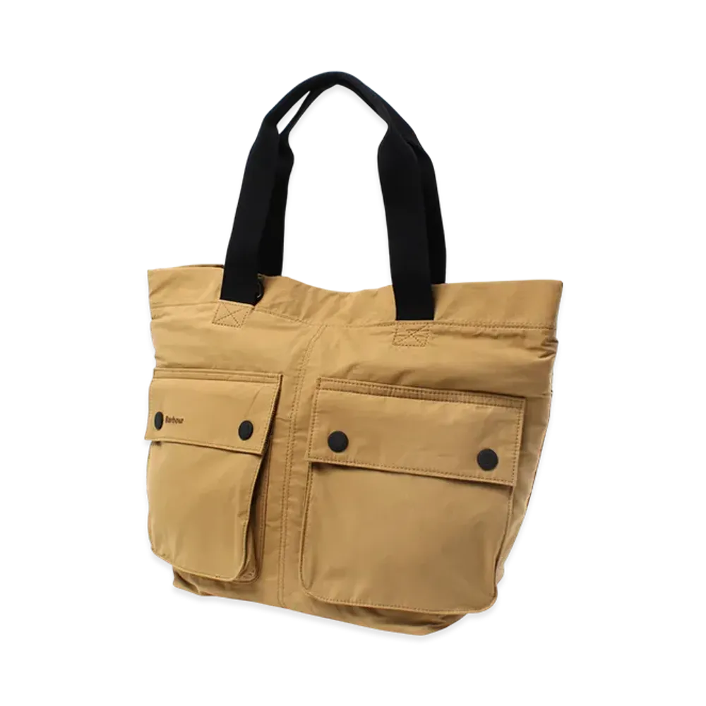 Barbour Transport Carryall Tote Bag "Golden Khaki"