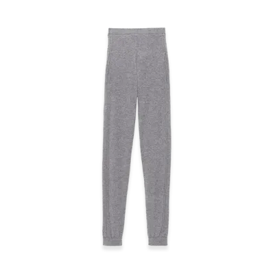 Saint Laurent Women's Trousers "Grey"