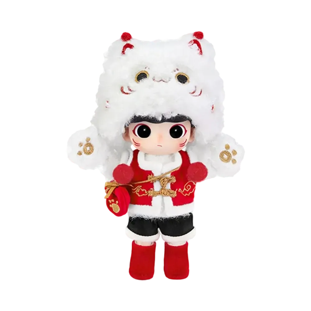 POP MART "BJD" DIMOO Fortune Cat Action Figure