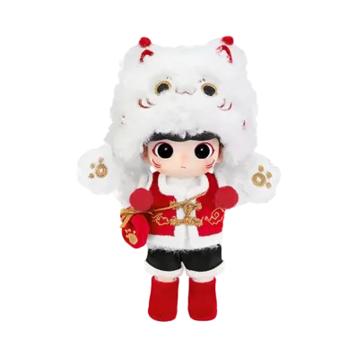 POP MART "BJD" DIMOO Fortune Cat Action Figure
