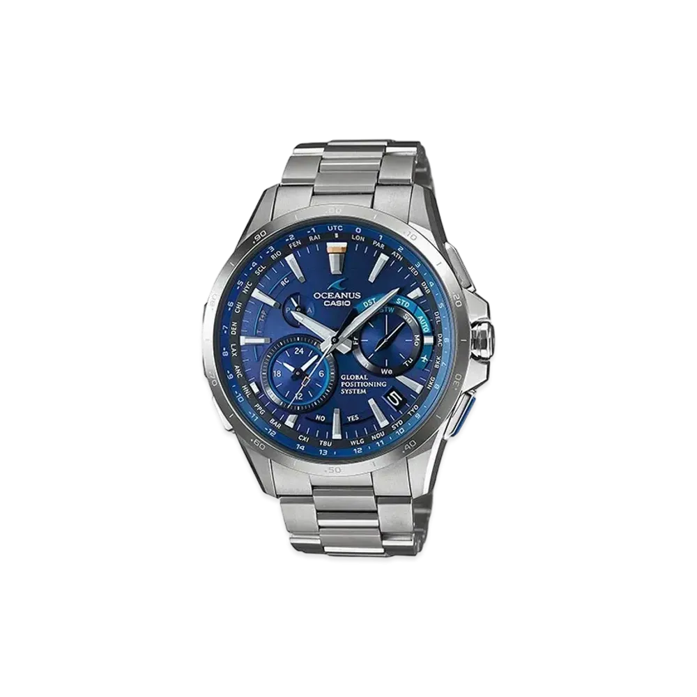Casio OCEANUS GPS Solar OCW-G1000-2AJF "Silver"