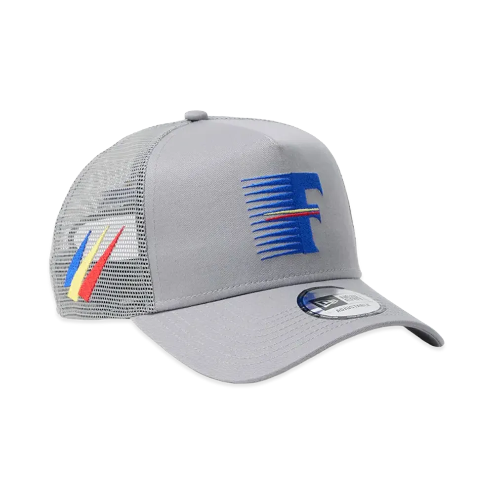 NEW ERA 9Forty A-Frame Trucker FRISK "Grey"
