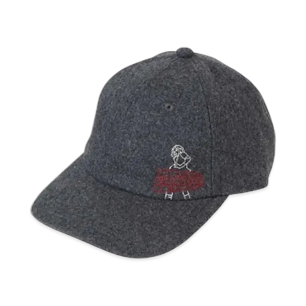 HYSTERIC GLAMOUR Vixen Line Embroidered Cap "Gray"