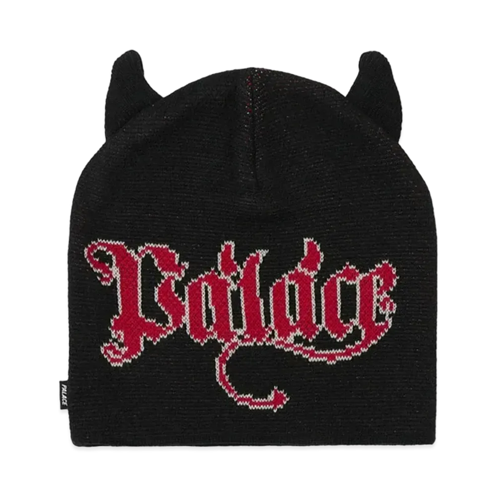 PALACE Horny Nein Cuff Beanie "Black"