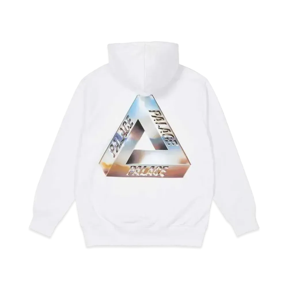 PALACE Tri Chrome Hood "White"
