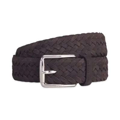 TOD'S Belt in Suede "Brown"