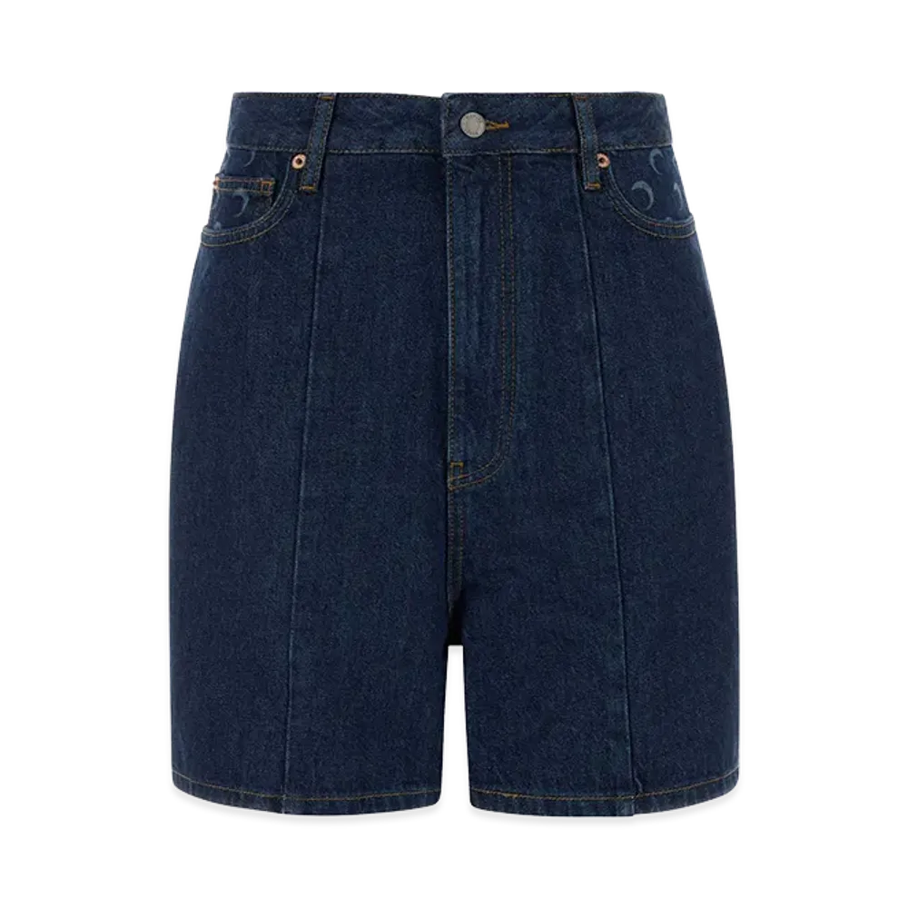 Marine Serre Women's Short "Blue"