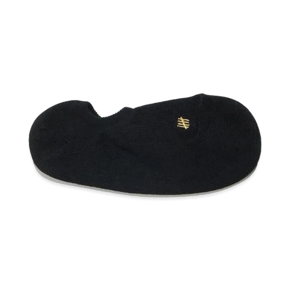 UNDEFEATED No Show Ped Socks B-A-W - 180051 "Black"