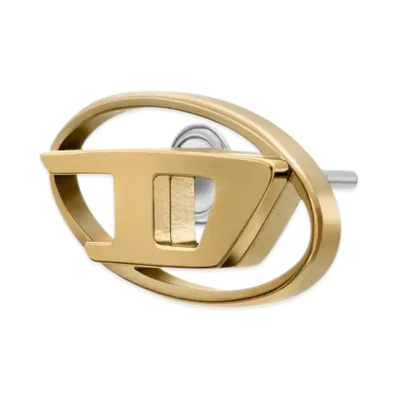 Diesel Dx1590710 Jewel Gold-Tone Stainless Steel Stud Earrings "Gold"