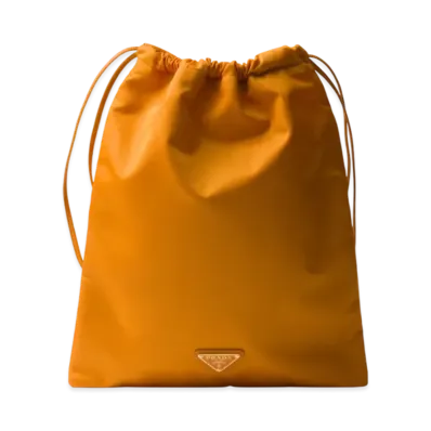 PRADA Re-Nylon Pouch "Mustard Yellow"