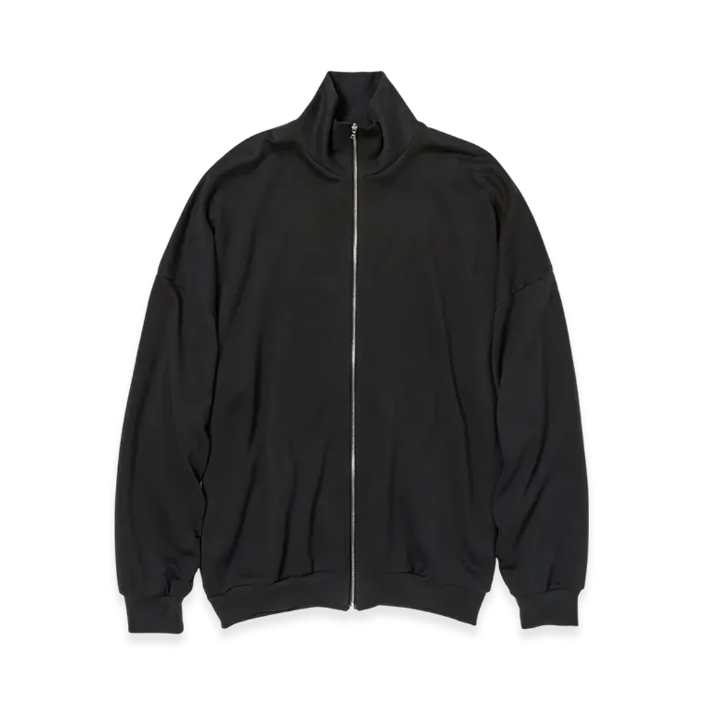 AURALEE Super High Gauge Sweat Zip Blouson "Ink Black"
