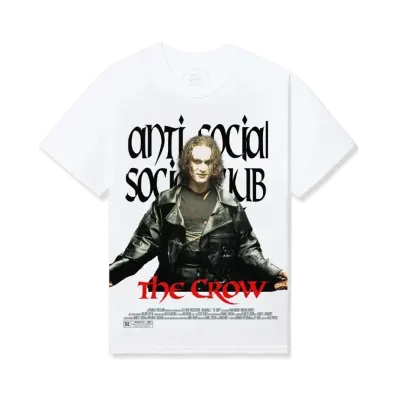 ANTI SOCIAL SOCIAL CLUB Crow 1 Tee "White"