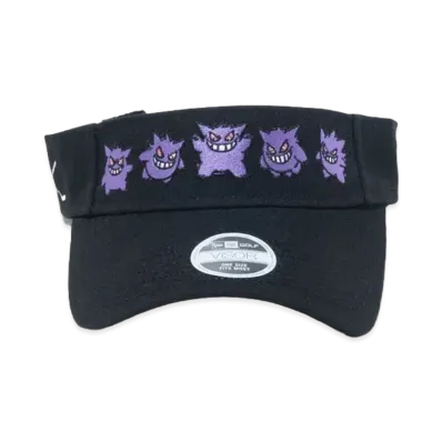 NEW ERA x Pokemon Golf Sun Visor Gengar "Black"