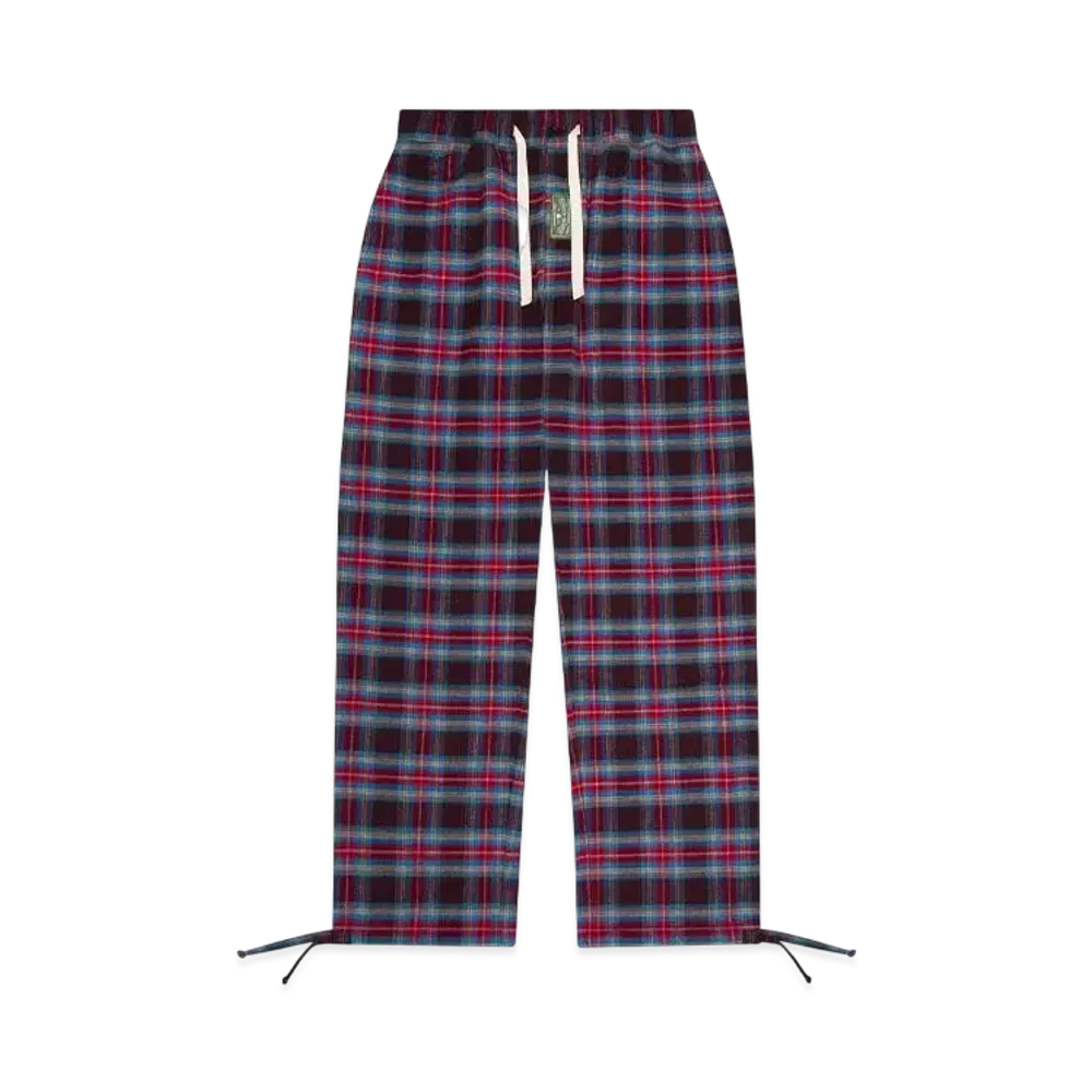 DENIM TEARS Tartan Pajama Pant "Red"