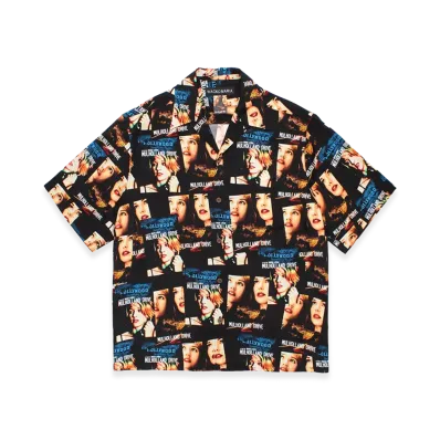 WACKO MARIA Mulholland Drive / Hawaiian Shirt "Black"