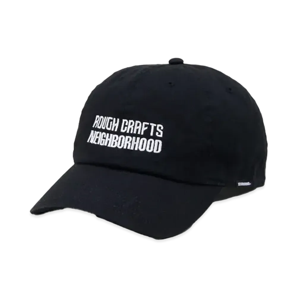 NEIGHBORHOOD x ROUGH CRAFTS . Dad Cap "Black"