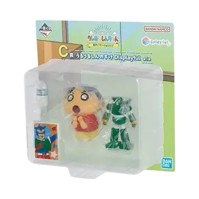 BANDAI "Ichiban Kuji" -Crayon Shin-chan Summer Vacation- C Prize Ururu Shinnosuke Displayful