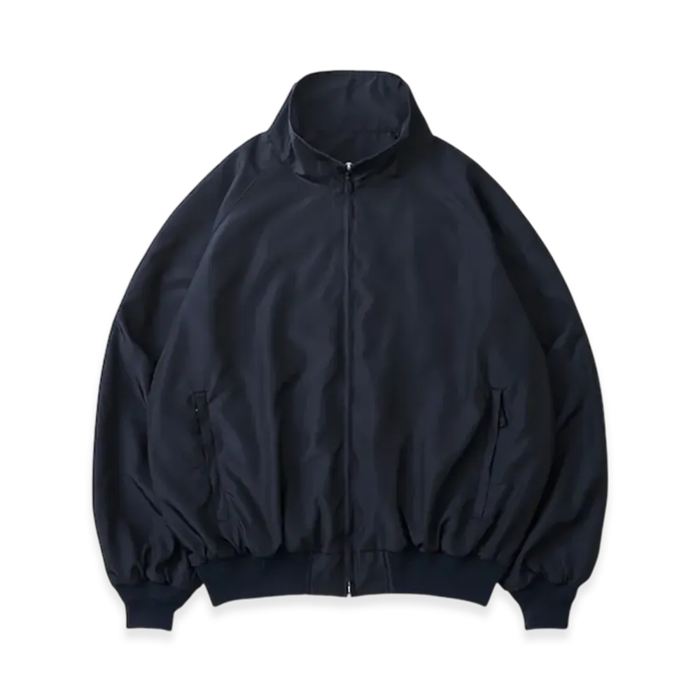 everyone Nylon Silk Track Jacket "Navy"