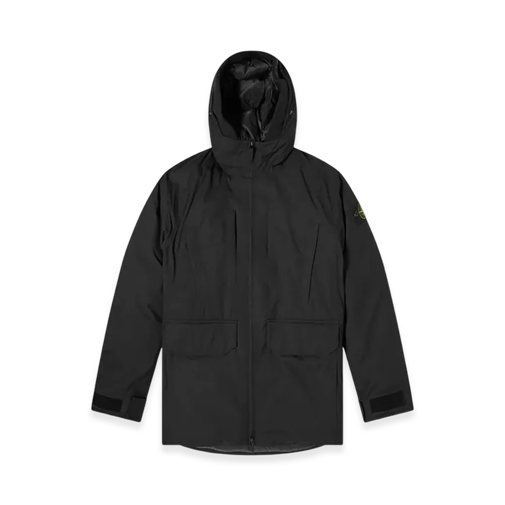 Stone Island 40230 Ripstop Gore-Tex Down Jacket - 20FW "Black"