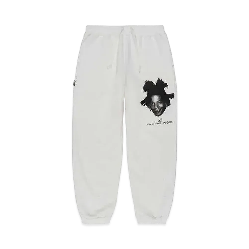 WACKO MARIA Jean-Michel Basquiat / Heavy Weight Sweat Pants "White"