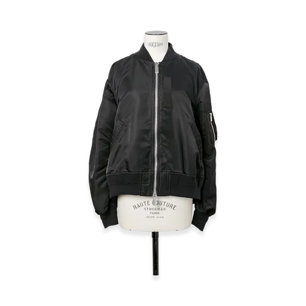 sacai Nylon Twill Blouson "Black"