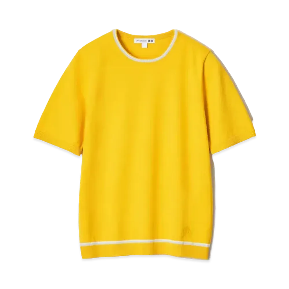 Uniqlo x JW Anderson 24SS Crew Neck Sweater "Yellow"