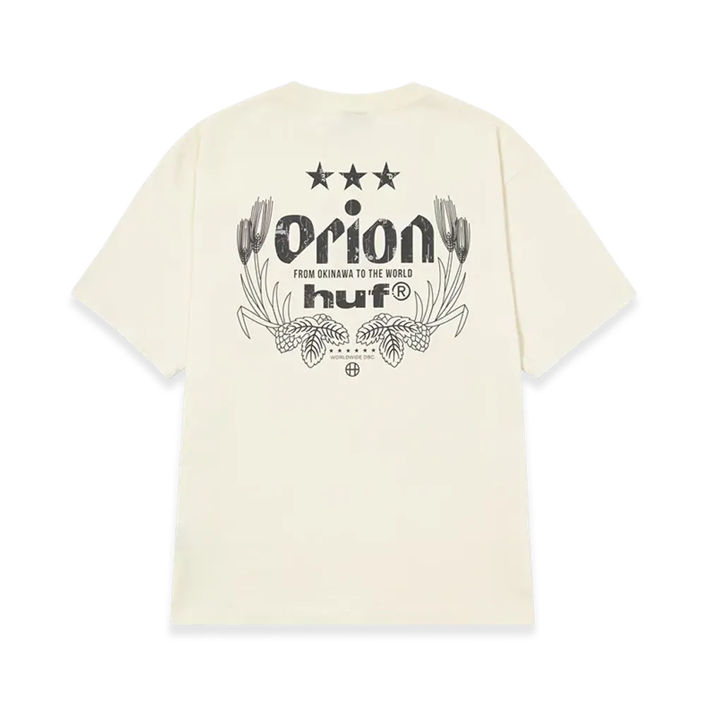 HUF x ORION Worldwide Tee "Natural"
