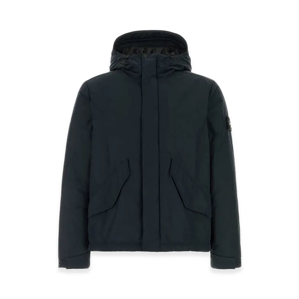 Stone Island Polyester Blend Padded Jacket "Midnight Blue"