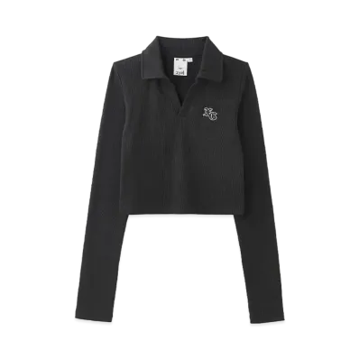 X-Girl Baby Polo Top "Black"