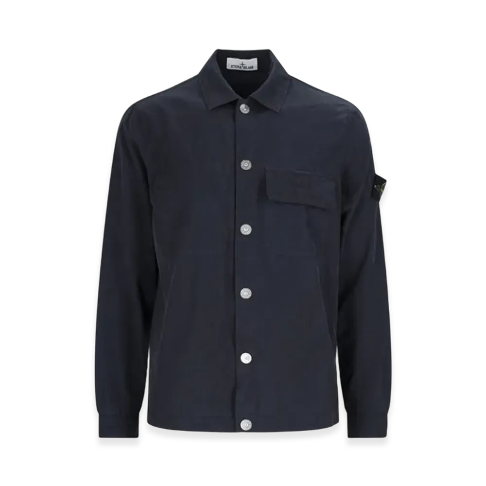 Stone Island 11729 Cupro Cotton Twill-TC Jacket - 23SS "Navy Blue"