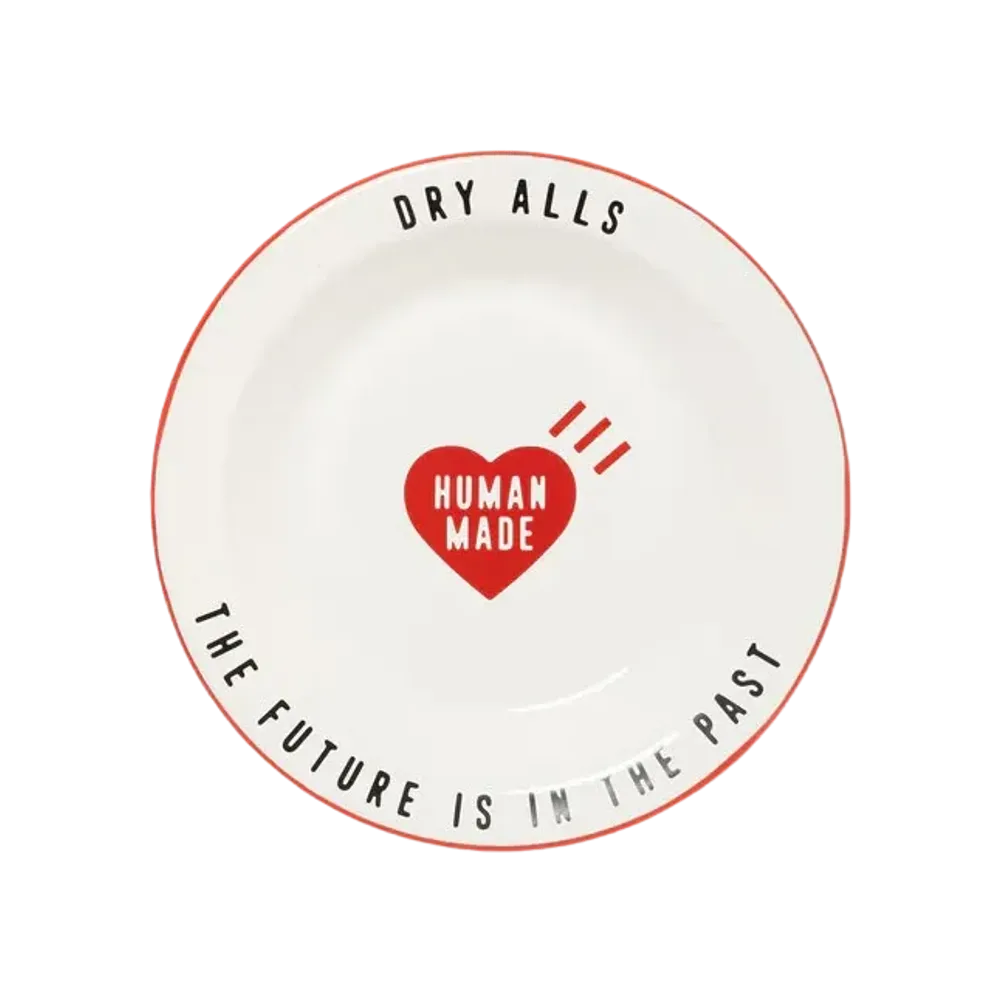HUMAN MADE Enamel Plate 180mm "Red"
