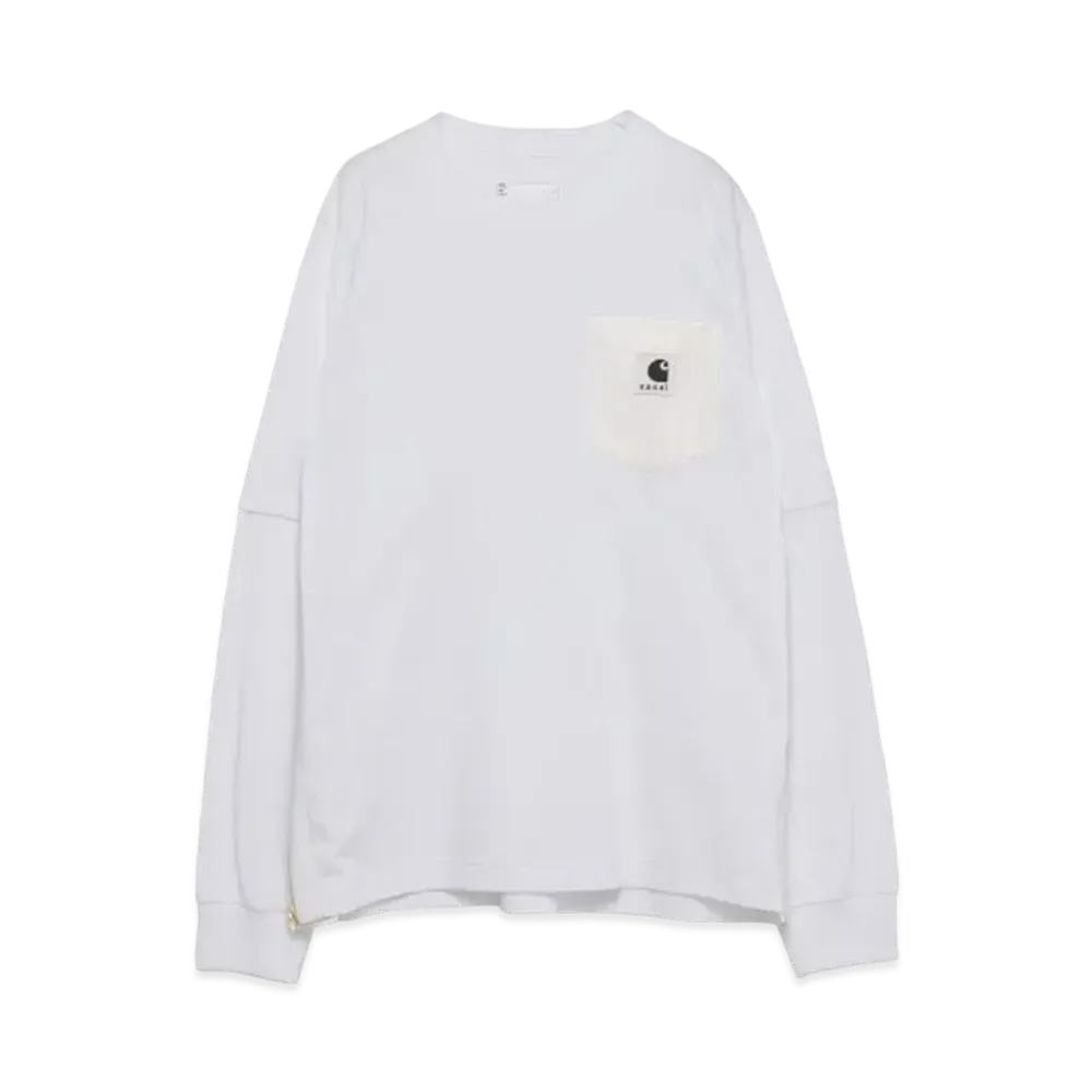 Carhartt WIP × sacai L/S T-Shirt "White"