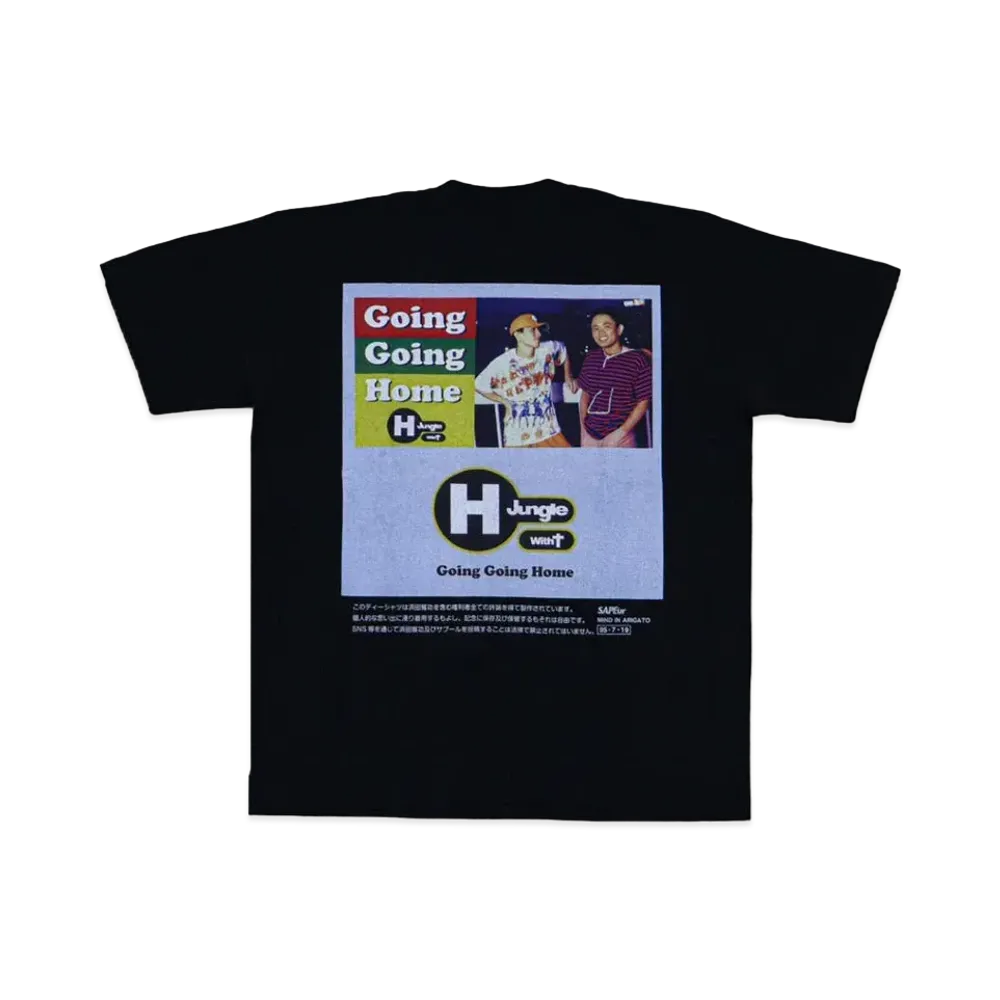 SAPEur x MASATOSHI HAMADA G.G.H S/S Tee "Black"