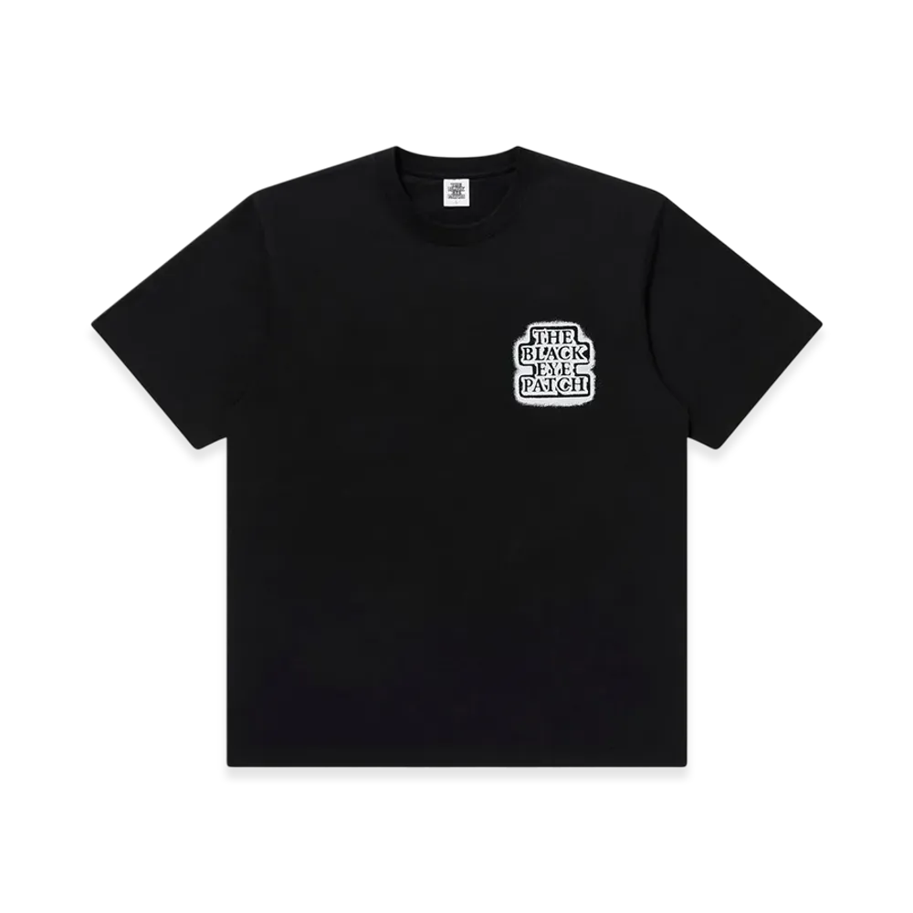 BlackEyePatch Sprayed OG Label Tee "Black"
