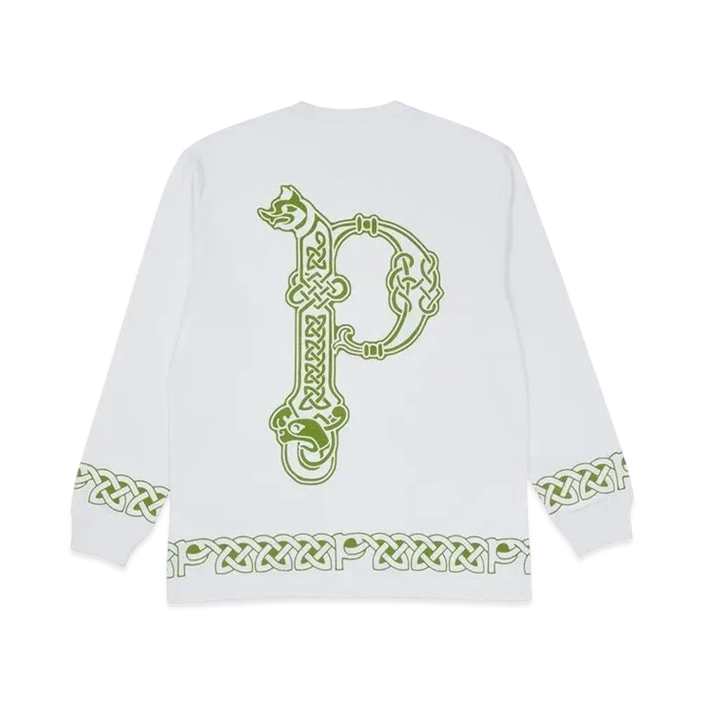 PALACE YE OLDE P LONGSLEEVE "White"
