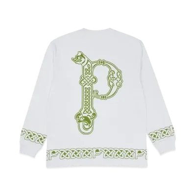 PALACE YE OLDE P LONGSLEEVE "White"