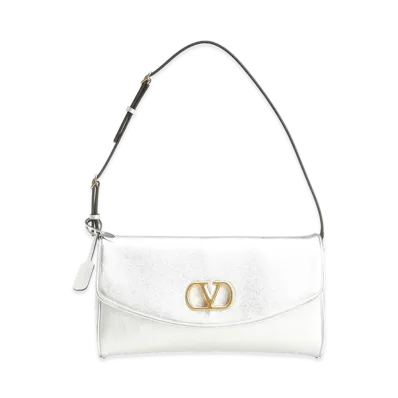 Valentino Women's "Devain" Shoulder Bag "Silver"