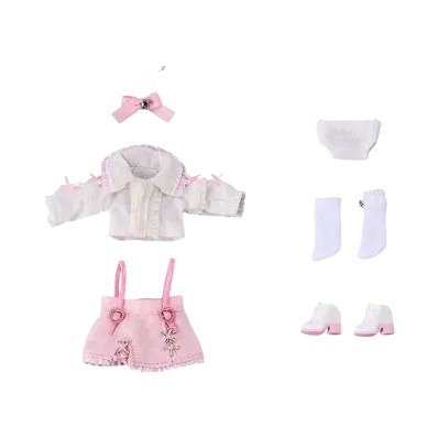 Good Smile Company "Nendoroid Doll" -Nendoroid Doll- Outfit Set: Suspender Skirt Set (White & Pink)