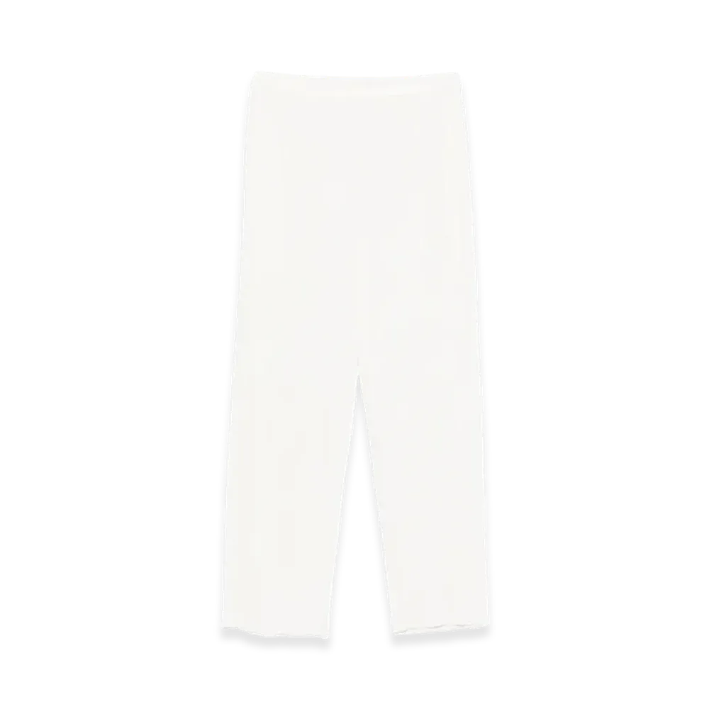 PLEATS PLEASE ISSEY MIYAKE Women's Monthly Colors February Pants "White"